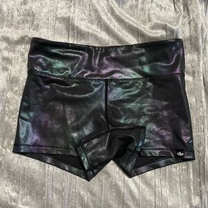 WOD Bottom Black Shimmer Shorts